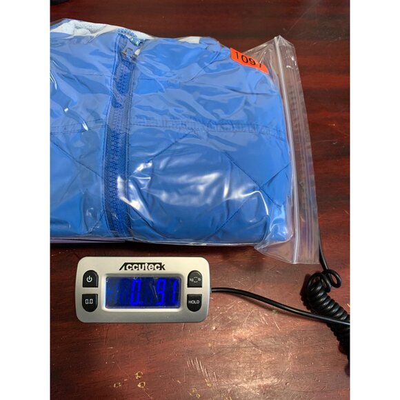 Lands End Kids 3T Blue Puffer Jacket Goose down - Picture 9 of 9